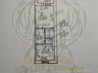 Однокомнатная квартира по пр. Димитрова.
